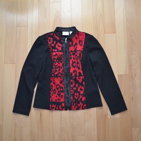 Chicos Full Zip Blazer Suit Jacket - Picture 1 of 4